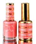 DND DC Pinks GEL POLISH DUO, Gel Lacquer 0.5 oz + Matching Nail Polish Color 0.5 oz, Daisy Nails