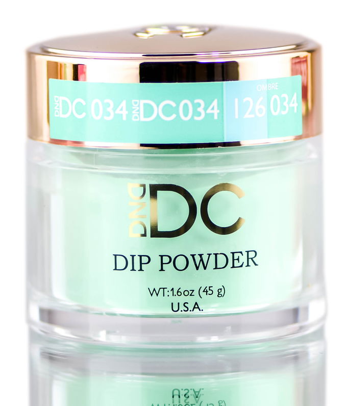 DND DC Blues & Greens DIP POWDER for Nails, Daisy Dipping