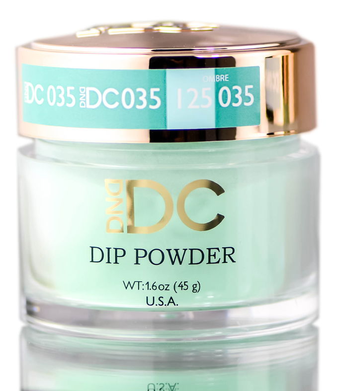 DND DC Blues & Greens DIP POWDER for Nails, Daisy Dipping