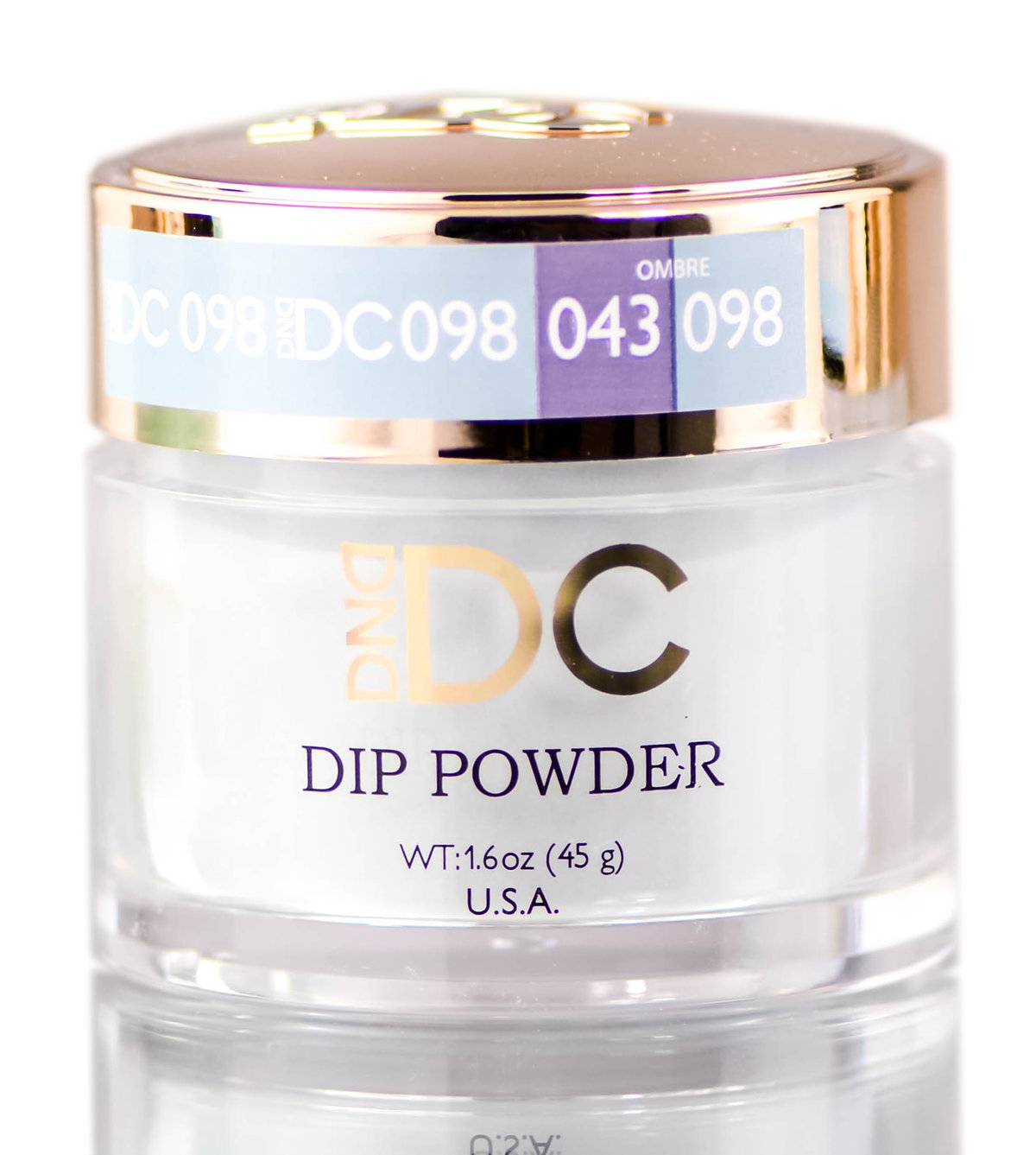 dnd11-098 - DND DC Blues & Greens DIP POWDER for Nails, Daisy Dipping-image1
