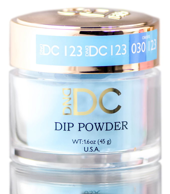 DND DC Blues & Greens DIP POWDER for Nails, Daisy Dipping