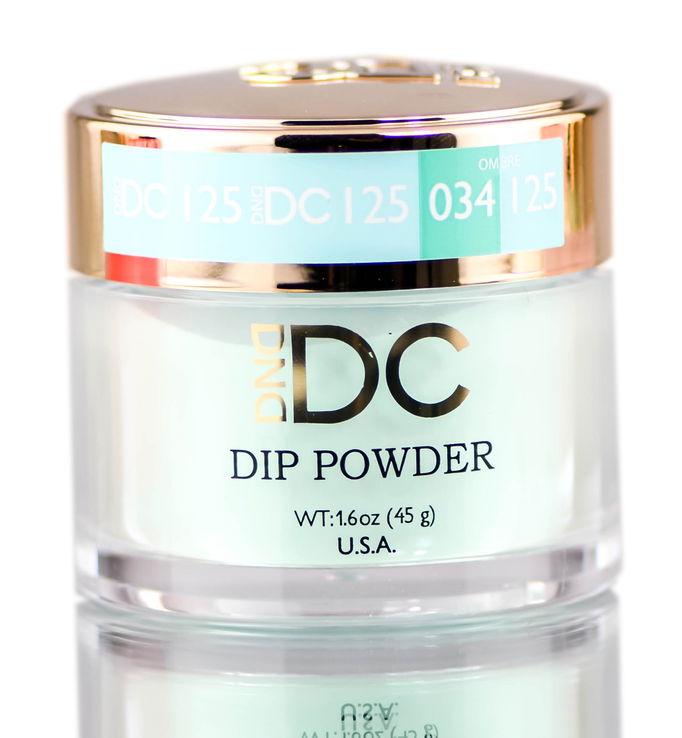 DND DC Blues & Greens DIP POWDER for Nails, Daisy Dipping