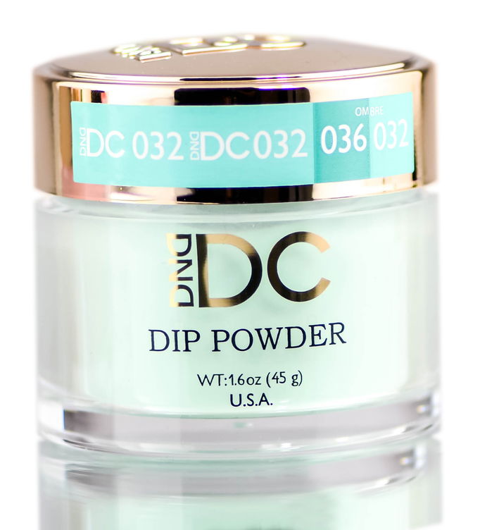 DND DC Blues & Greens DIP POWDER for Nails, Daisy Dipping