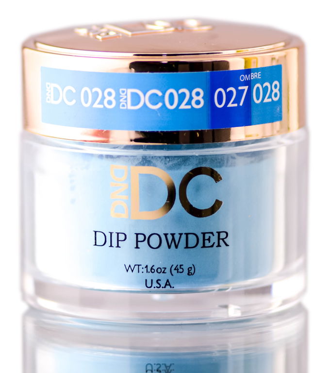 DND DC Blues & Greens DIP POWDER for Nails, Daisy Dipping