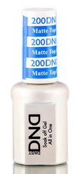 Daisy DND 200 MATTE TOP GEL, Soak off Gel NAIL All In One Daisy Top Coat for Nails