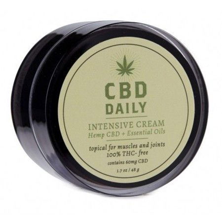 Earthly Body CBD Daily INTENSIVE Cream - 1.7 oz, PACK OF 2
