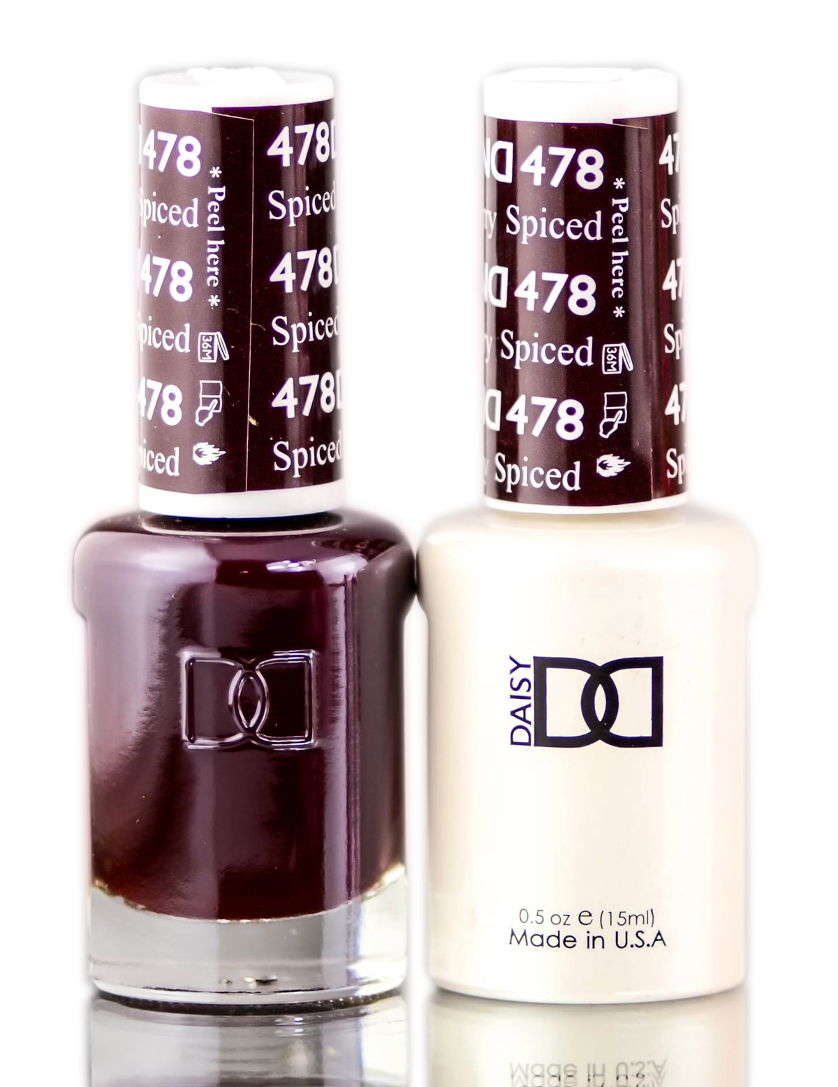 dnd26-478 - Daisy DND Reds Soak Off GEL POLISH DUO, All In One Gel Lacquer + Matching Nail Polish Color-image1 dnd26-478 - Daisy DND Reds Soak Off GEL POLISH DUO, All In One Gel Lacquer + Matching Nail Polish Color-image1