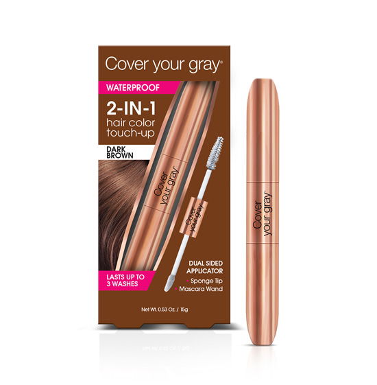 Cover Your Gray Waterproof 2 in 1 Hair Color Touch Up