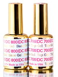 DND DC 700 Top Gel & 800 Base Gel DUO SET, Soak off Gel All In One Base & Top Coat KIT for Daisy Nails