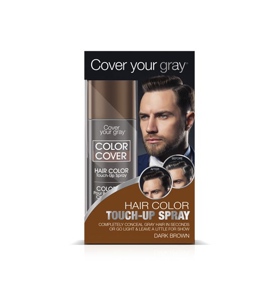 Cover Your Gray Hair Color Touch-Up Spray For Men