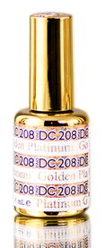 DND DC PLATINUM Gel Polish, Premium Gel Polish for Nails Containing Glitter