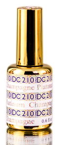 DND DC PLATINUM Gel Polish, Premium Gel Polish for Nails Containing Glitter