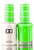 Daisy DND Blues & Greens Soak Off GEL POLISH DUO, All In One Gel Lacquer + Matching Nail Polish Color