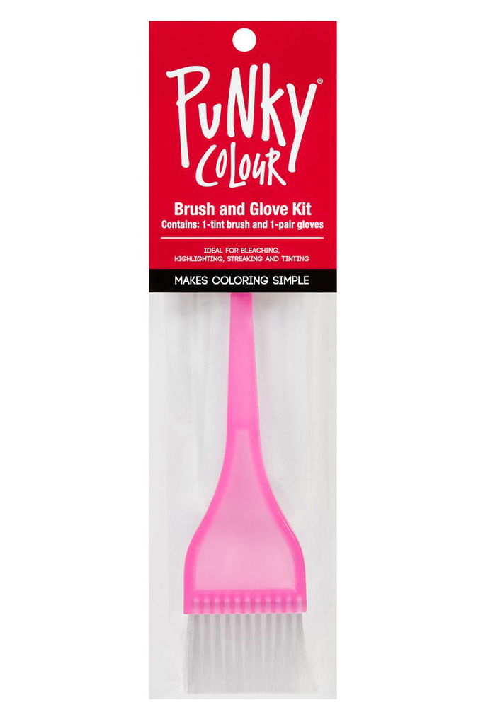 Punky Colour Brush and Glove Kit