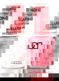 Daisy DND Pinks & Oranges Soak Off GEL POLISH DUO, All In One Gel Lacquer + Matching Nail Polish Color
