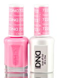 Daisy DND Pinks & Oranges Soak Off GEL POLISH DUO, All In One Gel Lacquer + Matching Nail Polish Color