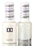 Daisy DND Neutrals Soak Off GEL POLISH DUO, All In One Gel Lacquer + Matching Nail Polish Color