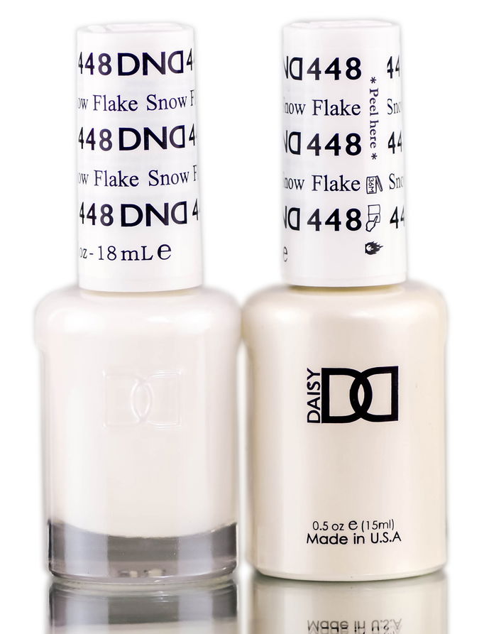 Daisy DND Neutrals Soak Off GEL POLISH DUO, All In One Gel Lacquer + Matching Nail Polish Color