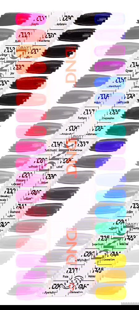 Daisy DND Color Swatches