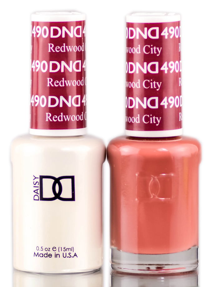 Daisy DND Neutrals Soak Off GEL POLISH DUO, All In One Gel Lacquer + Matching Nail Polish Color