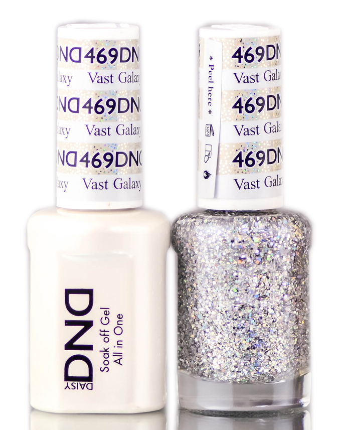 Daisy DND Neutrals Soak Off GEL POLISH DUO, All In One Gel Lacquer + Matching Nail Polish Color