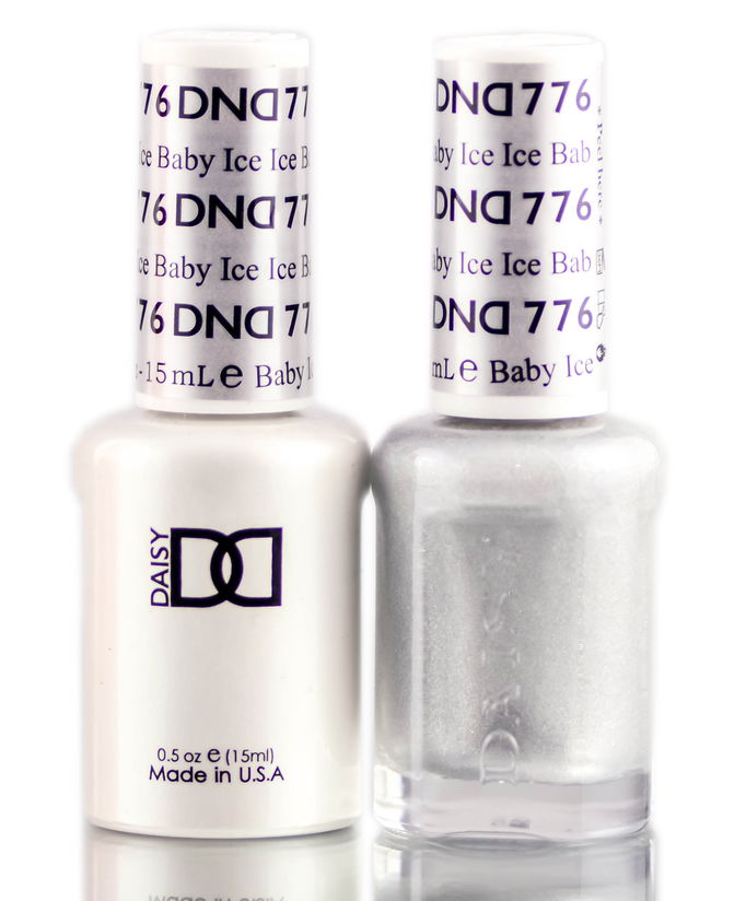 Daisy DND Neutrals Soak Off GEL POLISH DUO, All In One Gel Lacquer + Matching Nail Polish Color