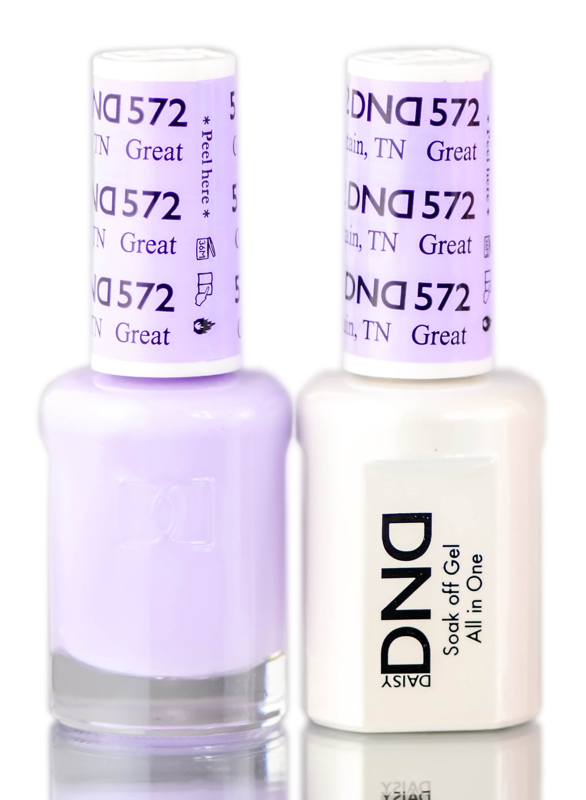 dnd27-572 - Daisy DND Purples Soak Off GEL POLISH DUO, All In One Gel Lacquer + Matching Nail Polish Color-image1 dnd27-572 - Daisy DND Purples Soak Off GEL POLISH DUO, All In One Gel Lacquer + Matching Nail Polish Color-image1