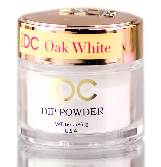 DND DC Pink & White CLEAR BASE Natural DIP POWDER for Nails