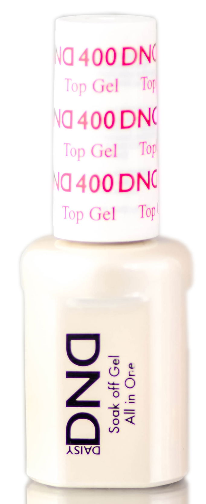 Daisy DND 400 TOP GEL Soak off Gel NAIL All In One Top Coat for Nails
