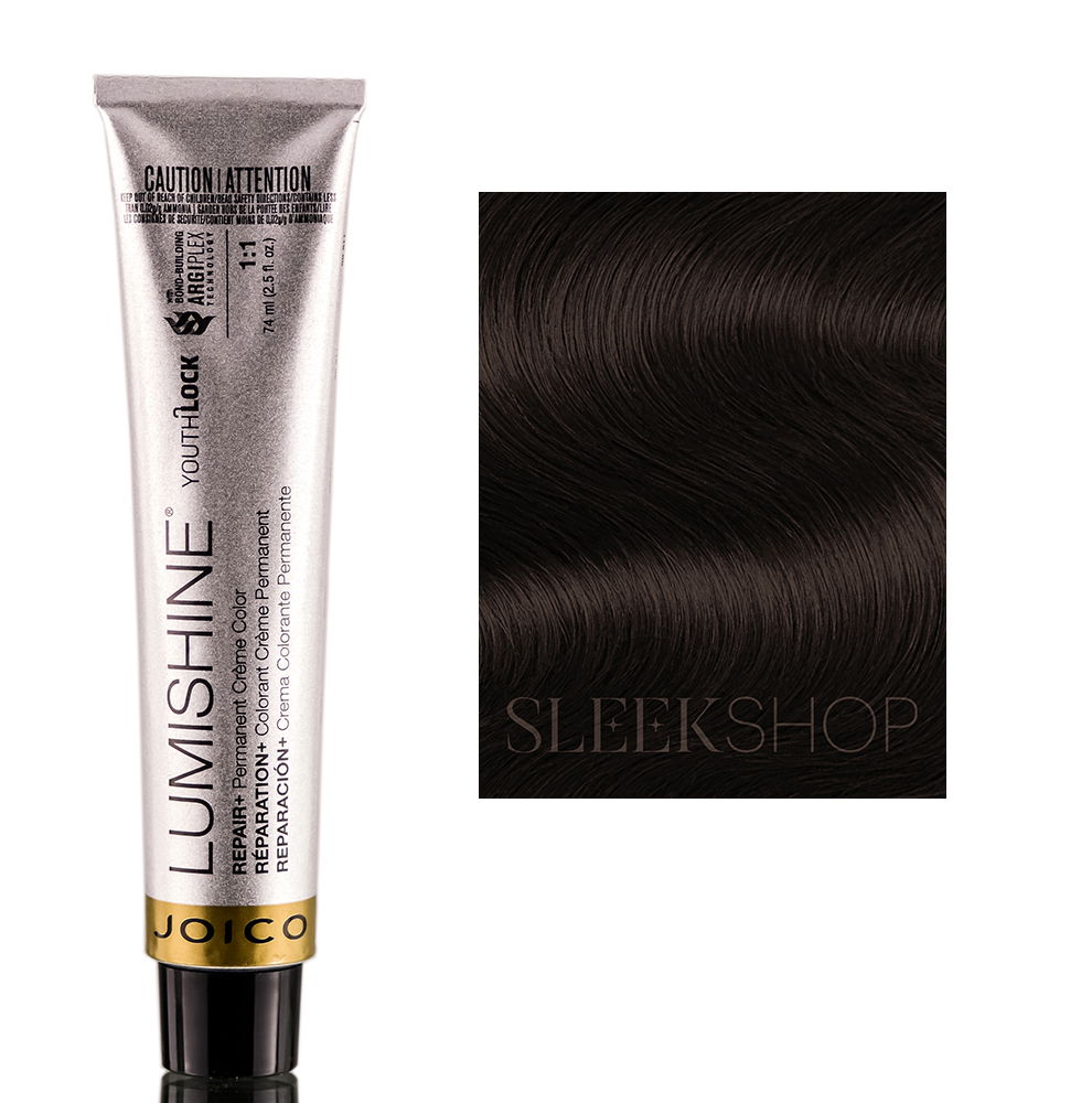 2NN - Natural Darkest Brown, Joico Lumishine Youth Lock Permanent