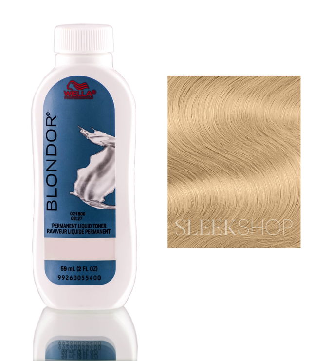Wella Pro Blondor Permanent Liquid Toner Wella Pro Blondor Permanent Liquid Toner