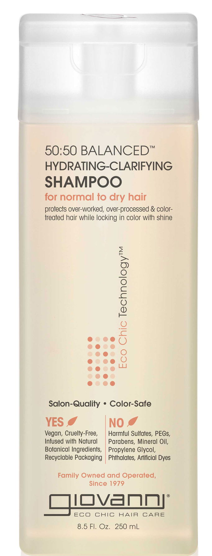 Giovanni 50:50 Balanced Hydrating Clarifying Shampoo