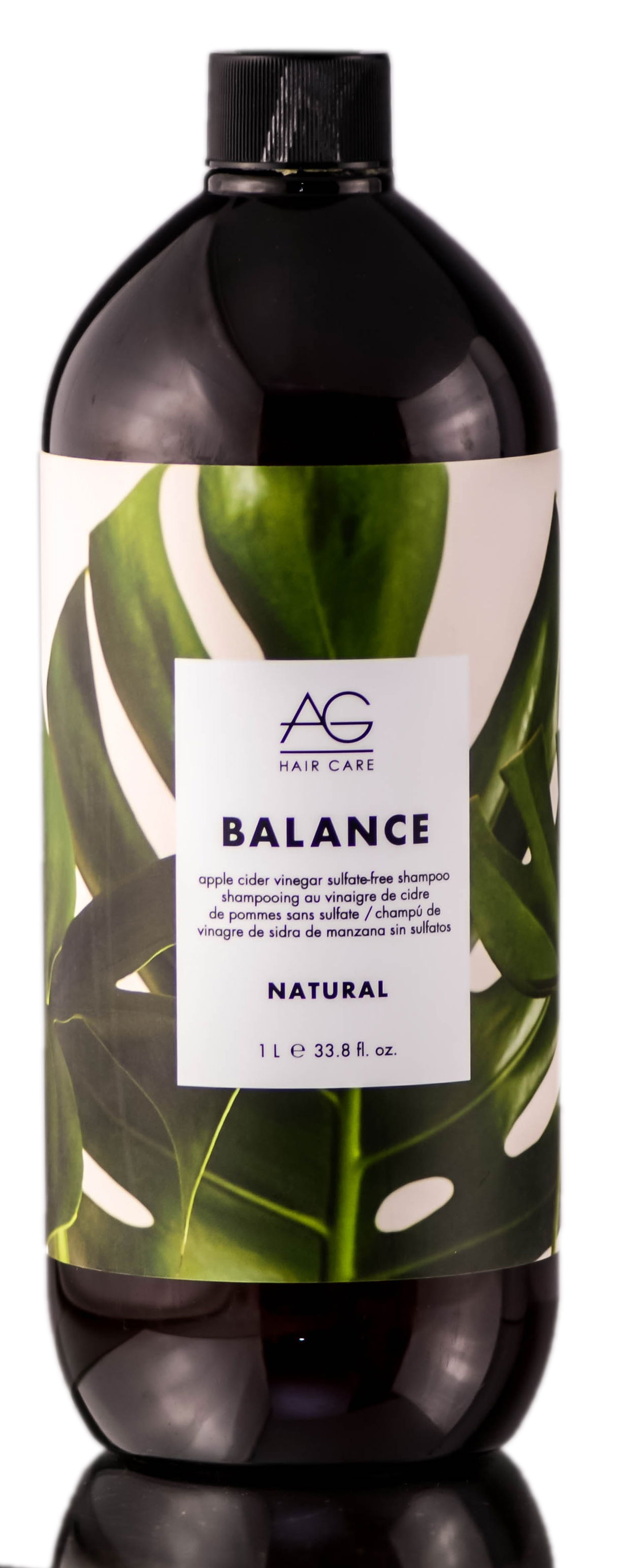 33.8 oz, AG Hair Natural Balance Apple Cider Vinegar Sulfate-Free