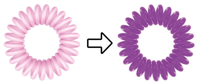 Invisibobble "UV Original" Hair Ring