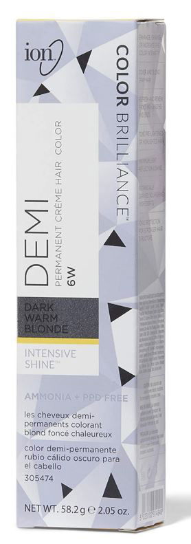 Ion Color Brilliance Demi Permanent Creme Hair Color - 2.05 oz Ion Color Brilliance Demi Permanent Creme Hair Color - 2.05 oz