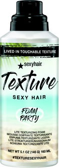 Sexy Hair Texture Foam Party Lite Texturizing Foam
