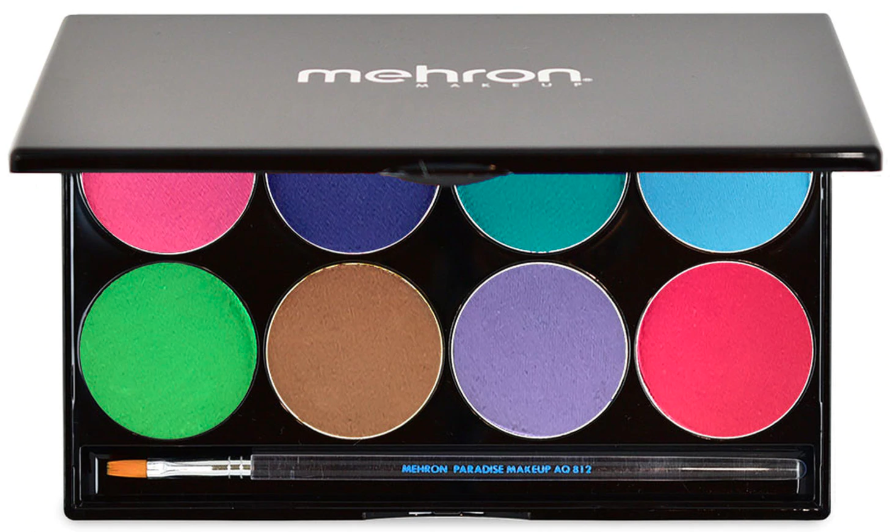 meh27-pastel - Mehron Paradise Makeup AQ - 8 Color Palette-image1 meh27-pastel - Mehron Paradise Makeup AQ - 8 Color Palette-image1