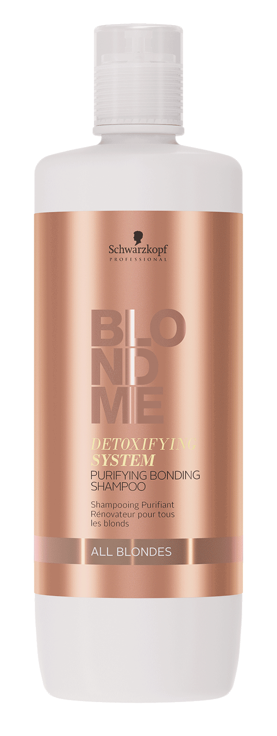 Schwarzkopf BlondeMe Detoxifying System Purifying Bonding Shampoo