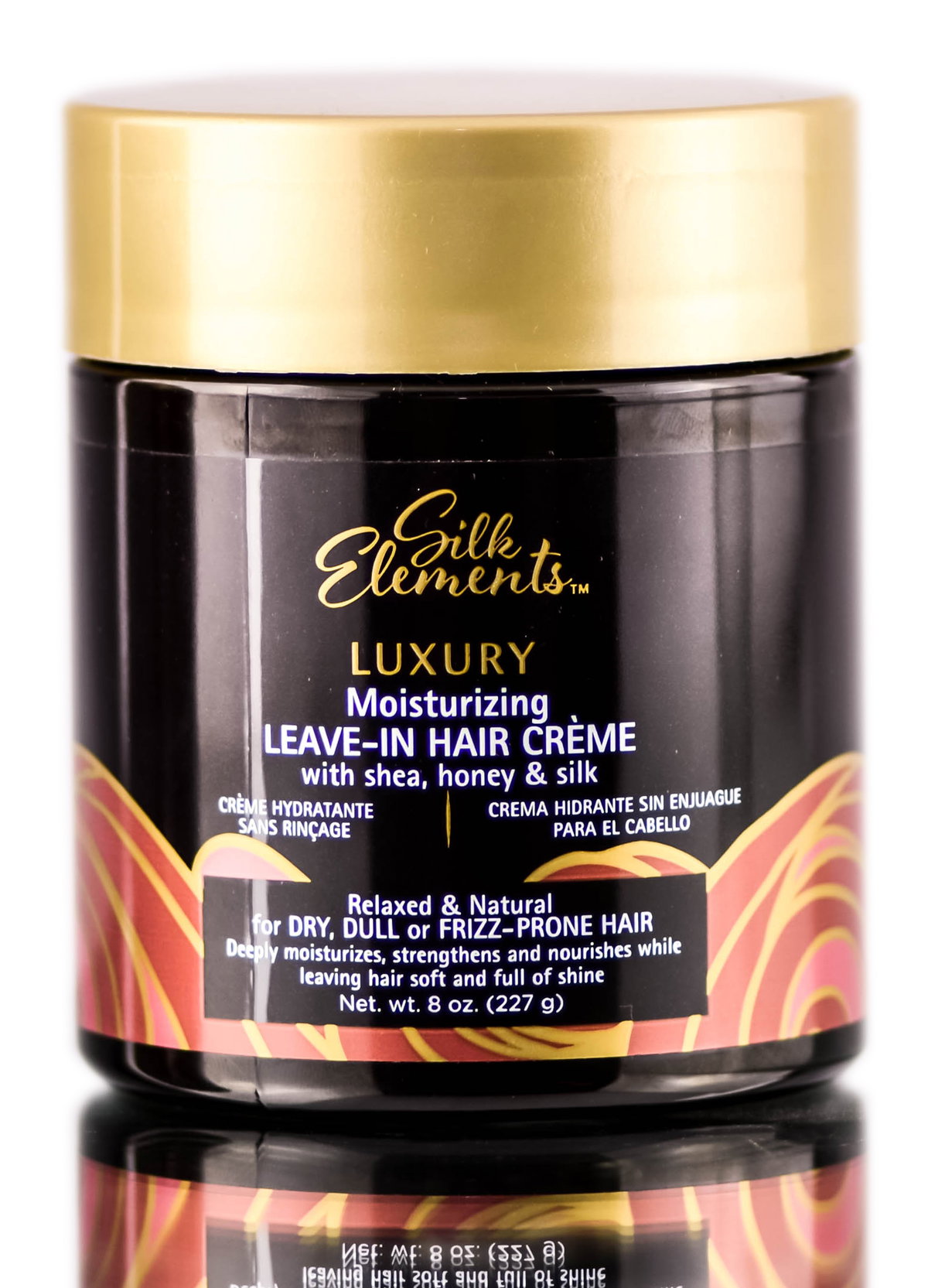 sil01-8-oz - Silk Elements Luxury Moisturizing Leave-In Hair Creme-image1