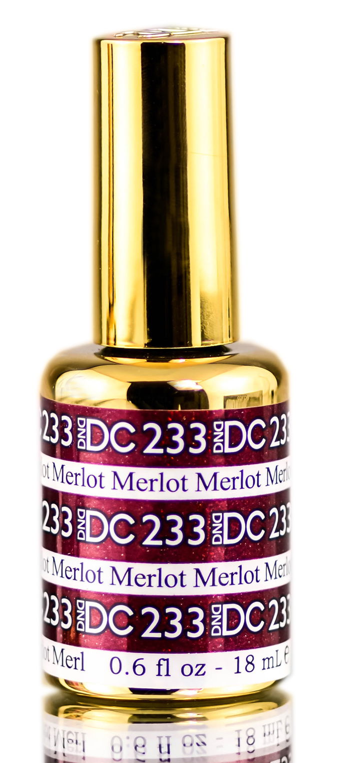 DND DC MERMAID Gel Polish, Premium Soak-Off Nail Polish with Aquatic GLIMMER & Iridescent SPARKLE, Daisy Nails