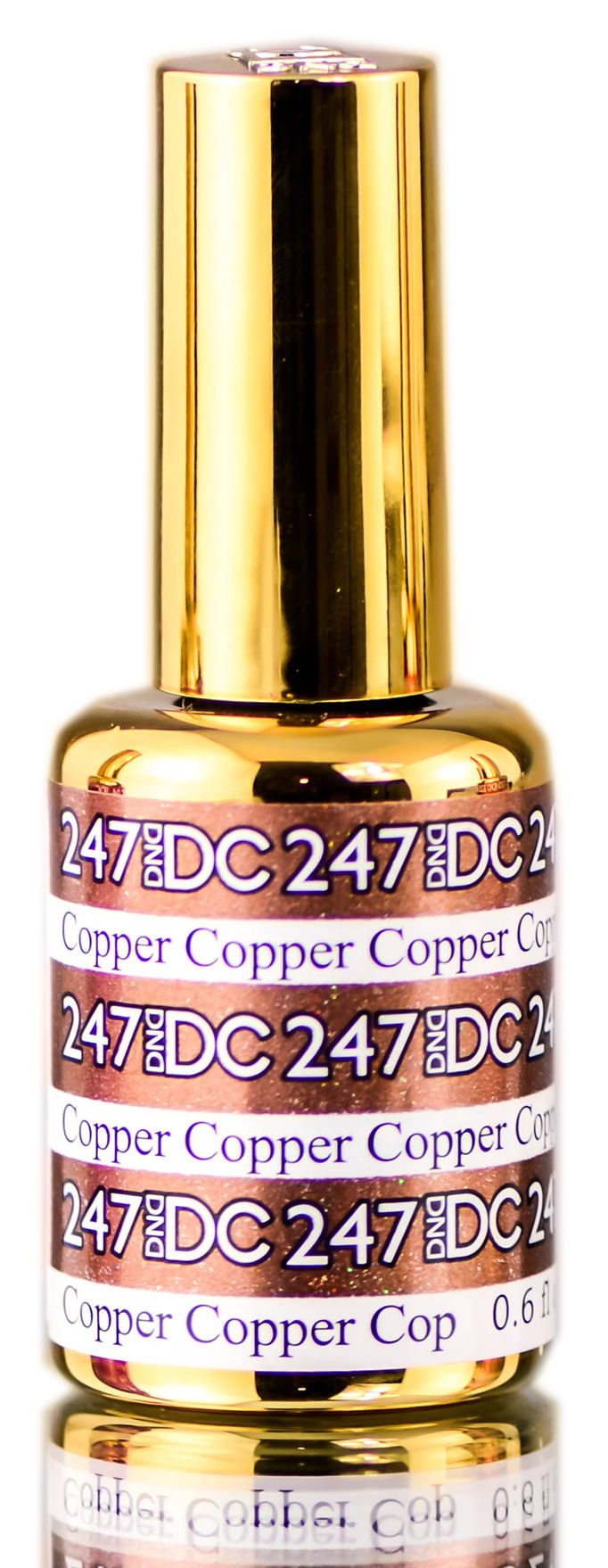 DND DC MERMAID Gel Polish, Premium Soak-Off Nail Polish with Aquatic GLIMMER & Iridescent SPARKLE, Daisy Nails