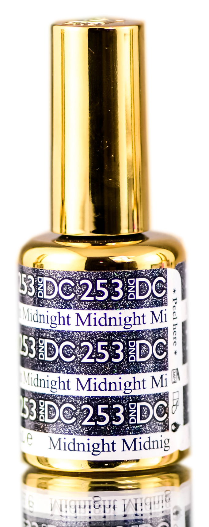 DND DC MERMAID Gel Polish, Premium Soak-Off Nail Polish with Aquatic GLIMMER & Iridescent SPARKLE, Daisy Nails