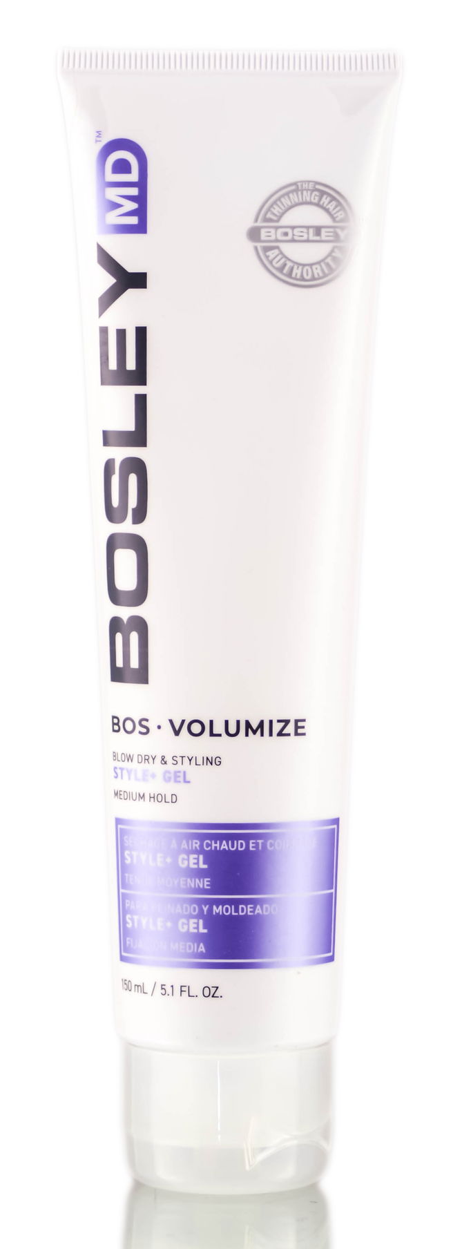 BosleyMD Professional Bos-Volumize Style+ Blow Dry & Styling Gel