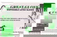 Great Glove Disposable Latex Gloves Powder Free