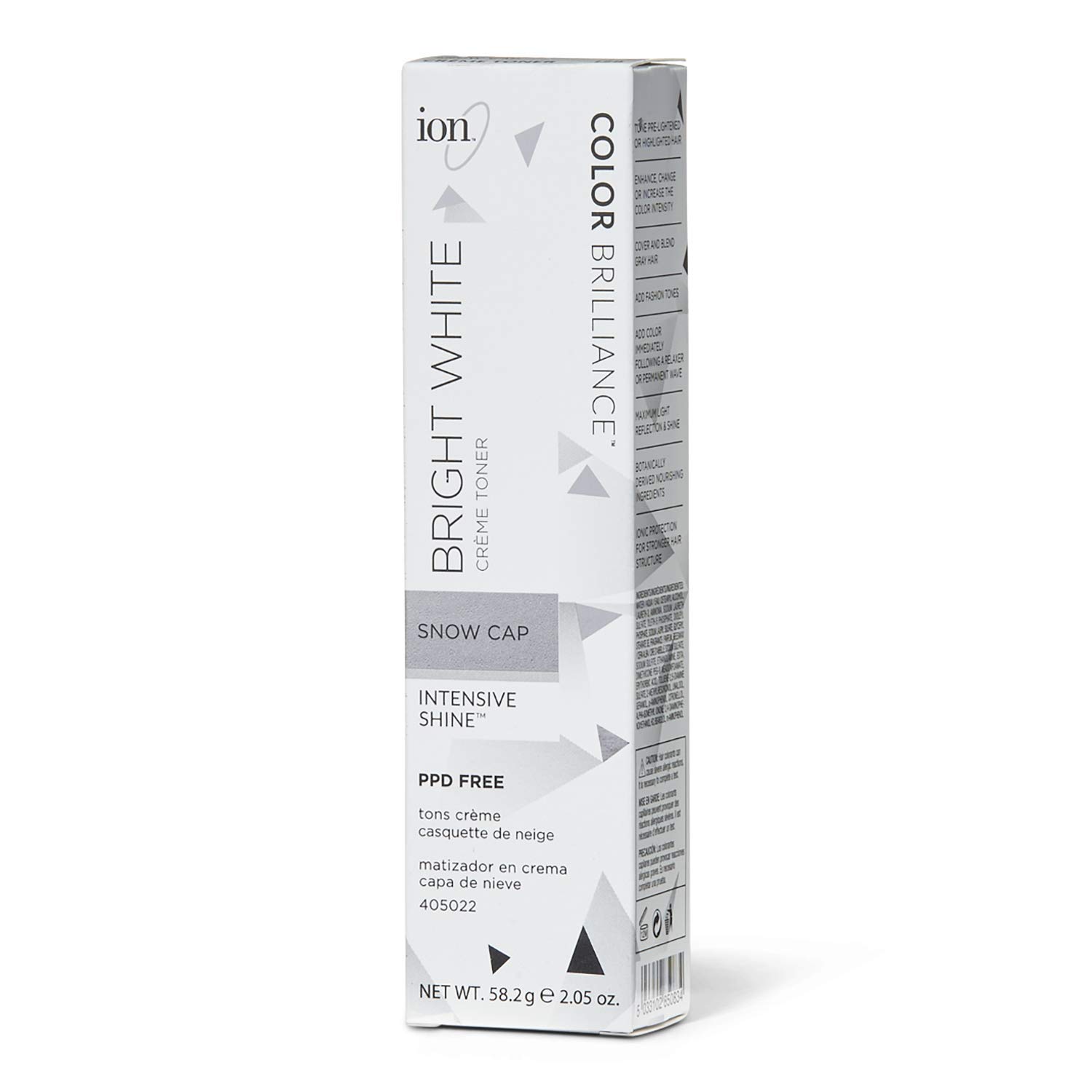 Snow Cap, Ion Brilliance Bright White Creme Toner (2.05 oz