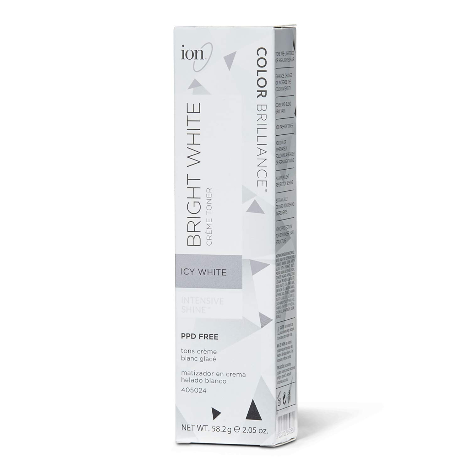 Snow Cap, Ion Brilliance Bright White Creme Toner (2.05 oz