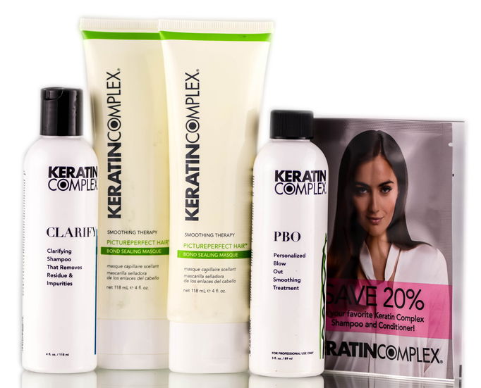 Keratin Complex PBO Personalized Blow Out Smoothing Treatment Try Me Kit