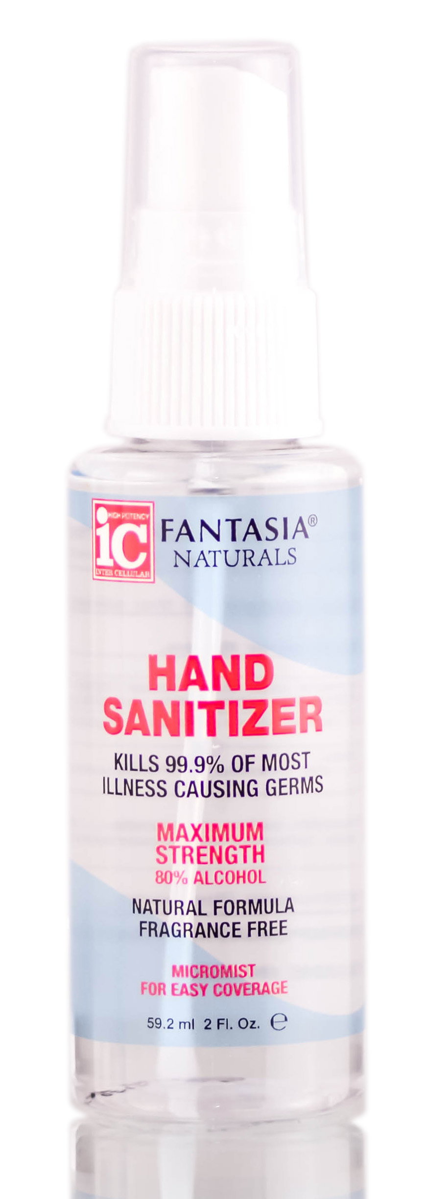 fan03-2-oz - Fantasia IC Hand Sanitizer Spray (Micromist), Maximum Strength, 80% Alcohol-image1
