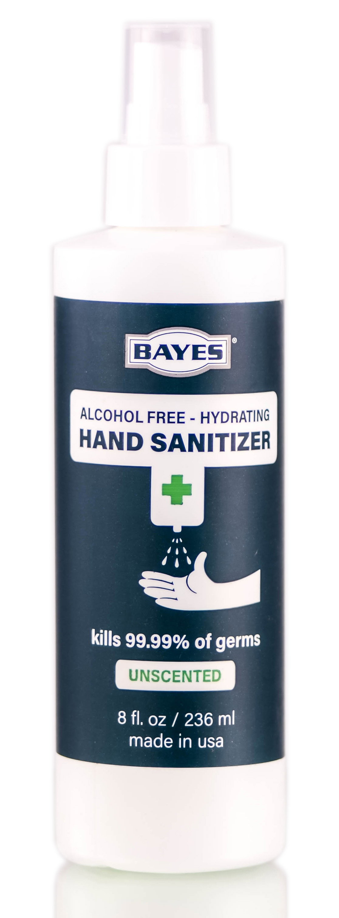 bay01-8-oz - Bayes Instant Foam Hand Sanitizer (Alcohol Free)-image1