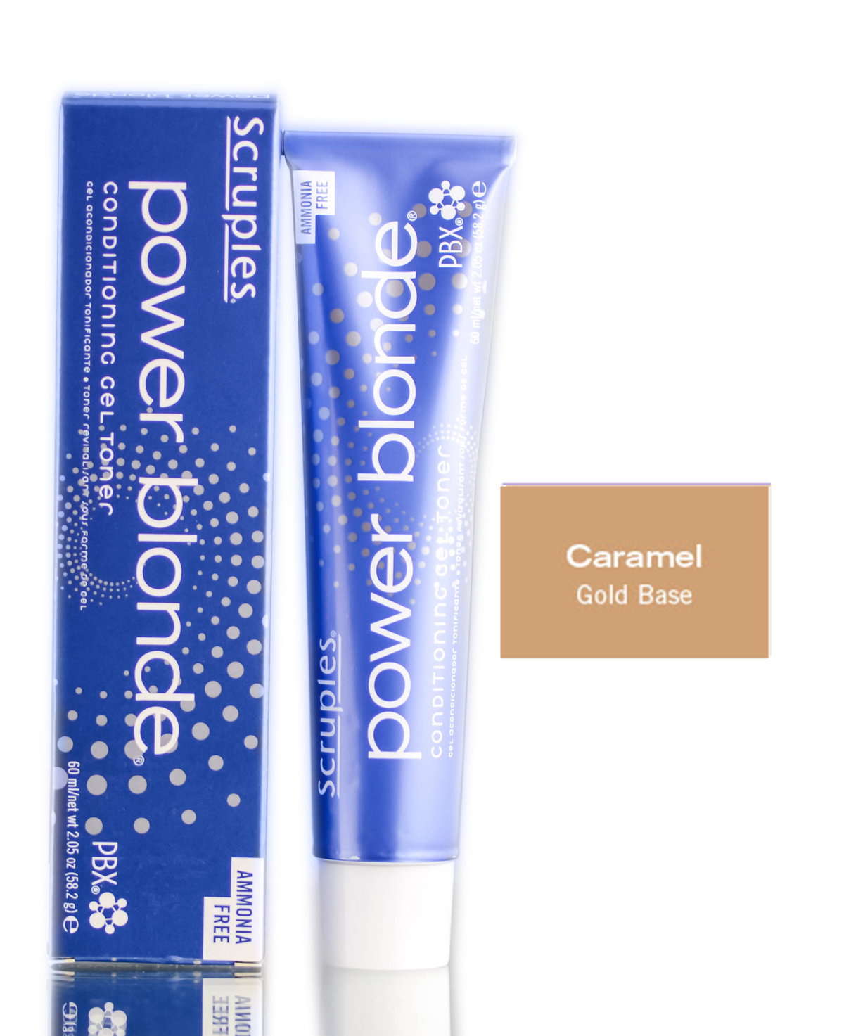 scr48-caramel - Scruples Power Blonde Conditioning Gel Toner Ammonia-Free-image1